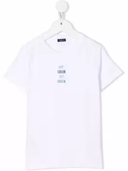 Il Gufo футболка с надписью, белый