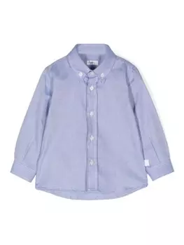 Il Gufo хлопковая рубашка, синий