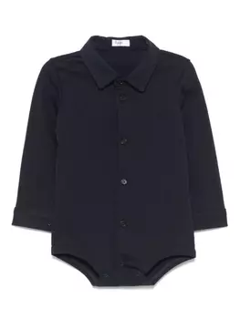 Il Gufo хлопковое боди, синий