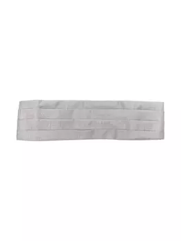 Il Gufo камербанд со складками, серый