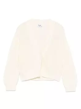 Il Gufo кардиган из органического хлопка, белый