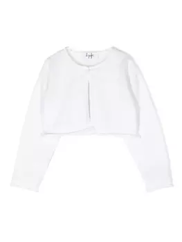 Il Gufo кардиган тонкой вязки, белый