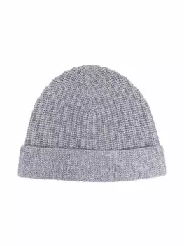 Il Gufo кашемировая шапка бини, серый