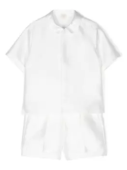 Il Gufo комплект из топа и шортов, белый