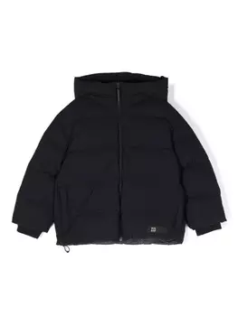 Il Gufo куртка-пуховик с логотипом, синий