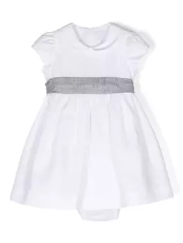 Il Gufo льняное платье, белый