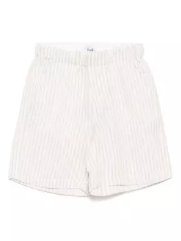 Il Gufo льняные шорты, нейтральный цвет