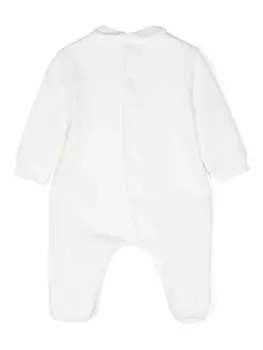 Il Gufo пижама с сердечками, белый