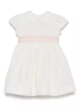 Il Gufo платье с бантом, белый