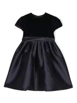 Il Gufo платье с бантом, синий