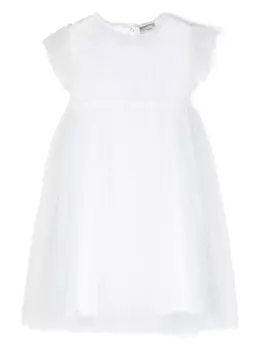 Il Gufo платье с короткими рукавами, белый