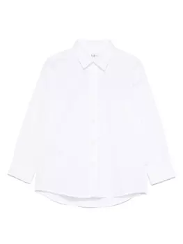 Il Gufo поплиновая рубашка, белый