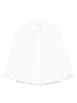 Il Gufo поплиновая рубашка, белый