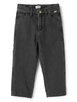 Il Gufo прямые джинсы, черный