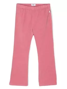 Il Gufo расклешенные брюки, розовый