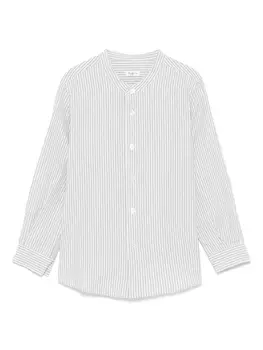 Il Gufo рубашка в полоску, серый