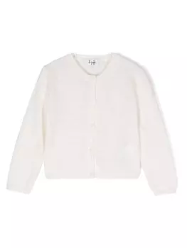 Il Gufo шерстяной кардиган, белый