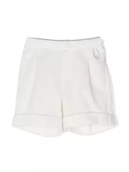 Il Gufo шорты с эластичным поясом, белый