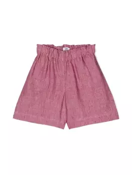 Il Gufo шорты с эластичным поясом, фиолетовый