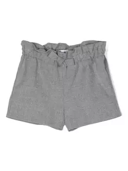 Il Gufo шорты с бантом, серый