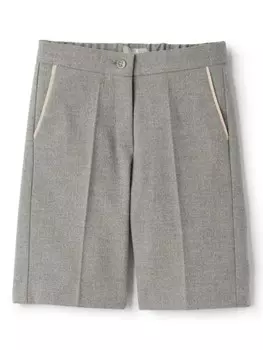 Il Gufo шорты с отутюженными складками, серый