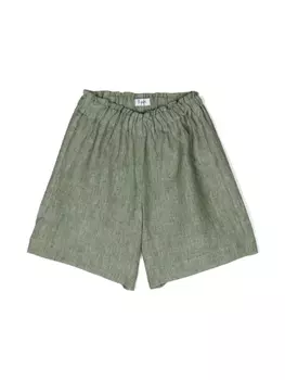 Il Gufo шорты широкого кроя, зеленый