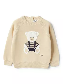 Il Gufo свитер с вышивкой, нейтральный