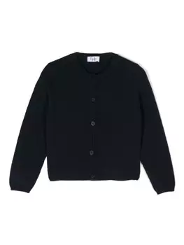 Il Gufo трикотажный кардиган, синий