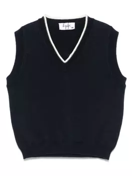 Il Gufo трикотажный топ, синий