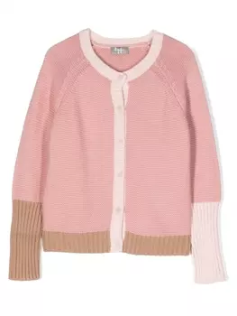 Il Gufo вязаный кардиган, розовый