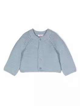 Il Gufo вязаный кардиган, синий