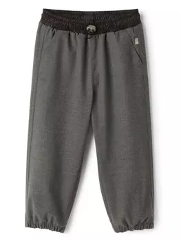 Il Gufo зауженные спортивные брюки, серый