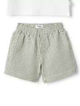 Il Gufo жираф короткий комплект, белый