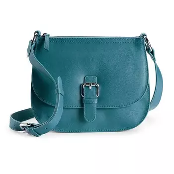 ili Кожаная седельная сумка с RFID-блокировкой Ili, цвет Jeans Blue