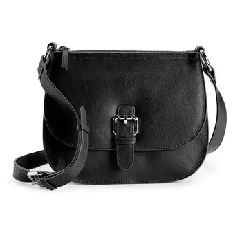 ili Кожаная седельная сумка с RFID-блокировкой Ili, черный