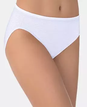 Illumination Hi-Cut Brief Underwear 13108, также доступно в расширенных размерах Vanity Fair, белый