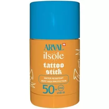 Ilsole SPF50+ Защитный стик для татуировок 25 мл Arval