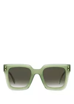 Im 0104/s женские солнцезащитные очки масляно-зеленого цвета из ацетата Isabel Marant