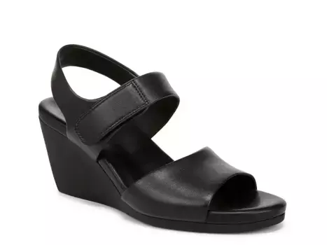 Imani Wedge Сандалии Naturalizer, Black