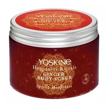 Имбирно-сахарный скраб для тела, 300 г Yoskine, Happiness Rituals
