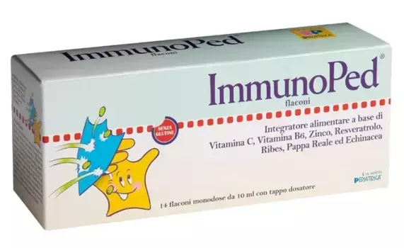 Immunoped 14 флаконов иммунной защиты для детей Pediatrica