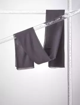 Импортный креп-шаль дымчатый Kayra