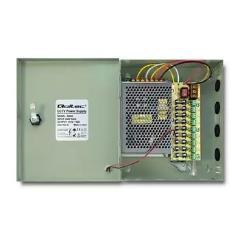 Импульсный источник питания Qoltec 12В постоянного тока 10А 9 каналов Inna marka