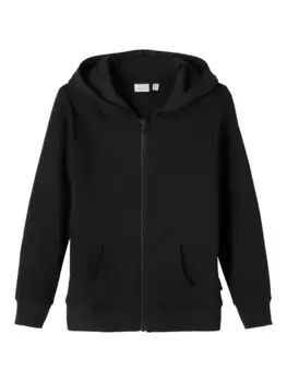 Имя It толстовка "NKMNESWEAT CARD W HOOD UNB NOOS" Name It, черный