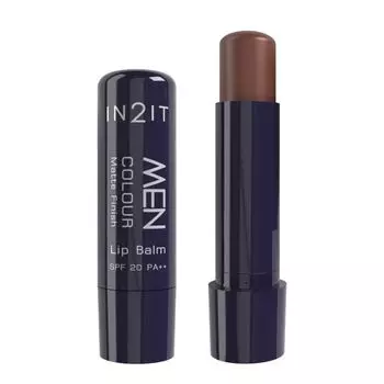 In 2 It In2It Men Color Matte Lip Balm SPF20 PA++ 4,8г. 03 Карамель, MCBM CARAMEL