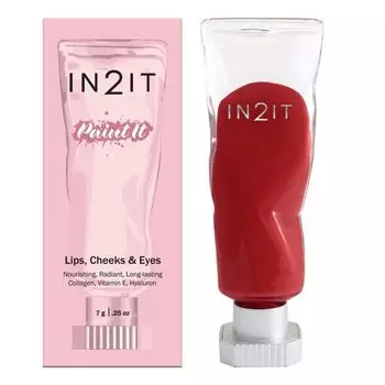 In 2 It In2It Paint It Румяна для губ 7г. PI04 Мак, PI Paint It Poppy