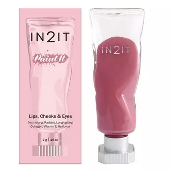 In 2 It In2It Paint It Румяна для губ 7г. PI02 Покрасневший, PI Paint It Blushed