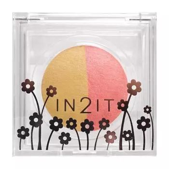 In 2 It Румяна In2it Duo Sheer Shimmer, 3,5 г. 01 Персик Ослепительный, Peach Dazzling