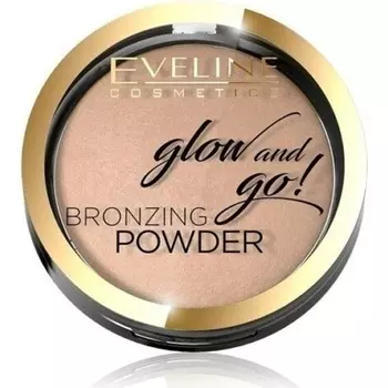 In Stone Glow & Go No 01 Бронзер-пудра, 9 мл, Eveline Cosmetics