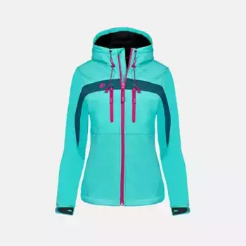 INATYE Izas женская куртка softshell, зеленый